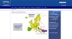 Desktop Screenshot of efosa.eu